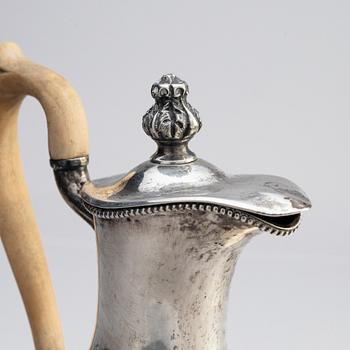 An Austrian silver Wine decanter, unidentified maker's mark, Vienne 1794.