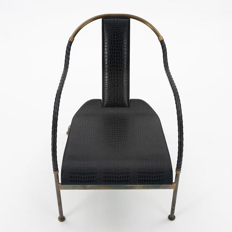 Mats Theselius, an 'El Rey' armchair, ed. 75/360, Källemo, Sweden, post 1999.