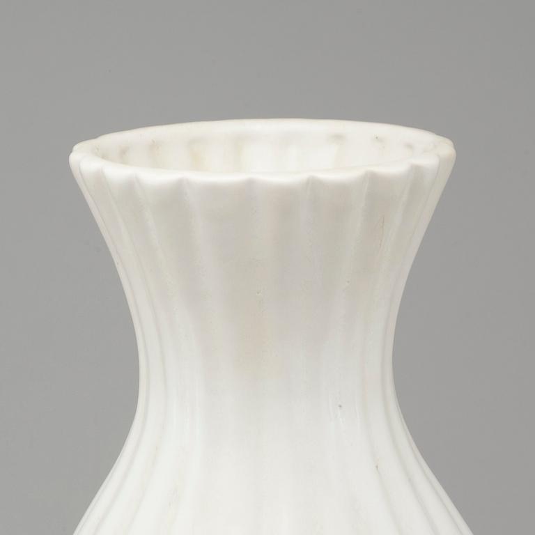 a floor faience vase, Bo Fajans.