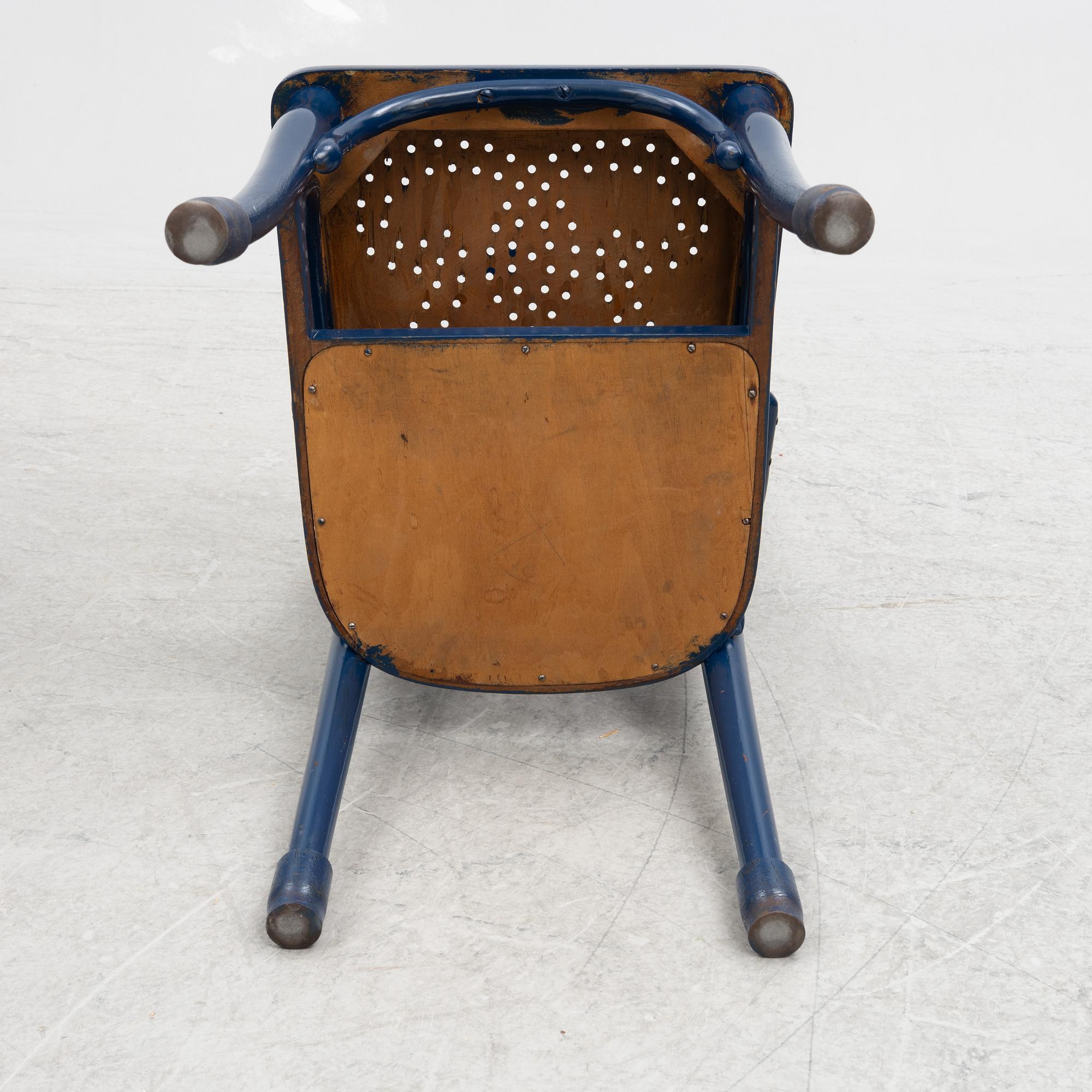 Gemla, three 'Telephone chairs', early 20th century.