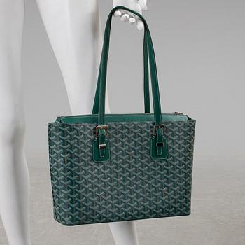 A bag "Sac Marie Galante ", by Goyard.