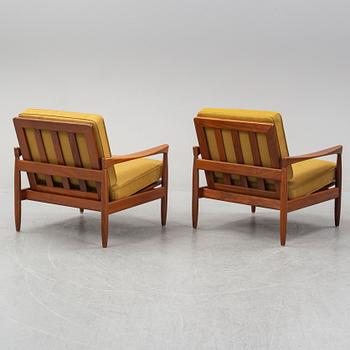 Erik Wörtz, fåtöljer ett
par, ”Kolding” IKEA, 1960-tal.