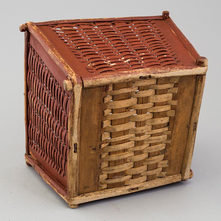 a basket from the 19th century.