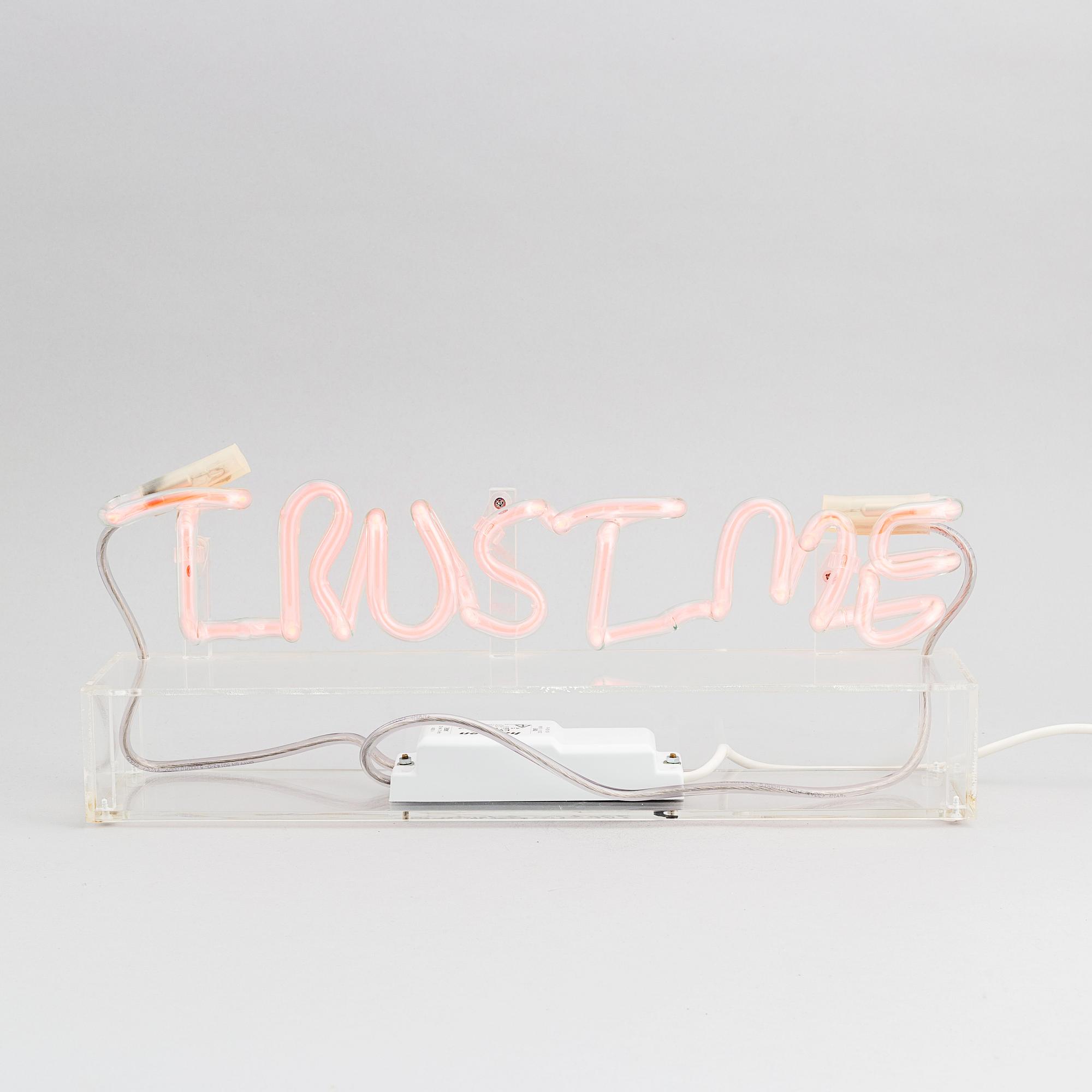 Joakim Allgulander, "Trust Me", signerad 1/5.