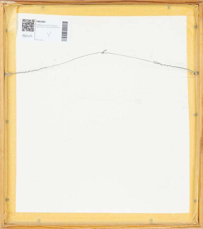 Pierre Olofsson, litografi, signerad och numrerad 140/300.