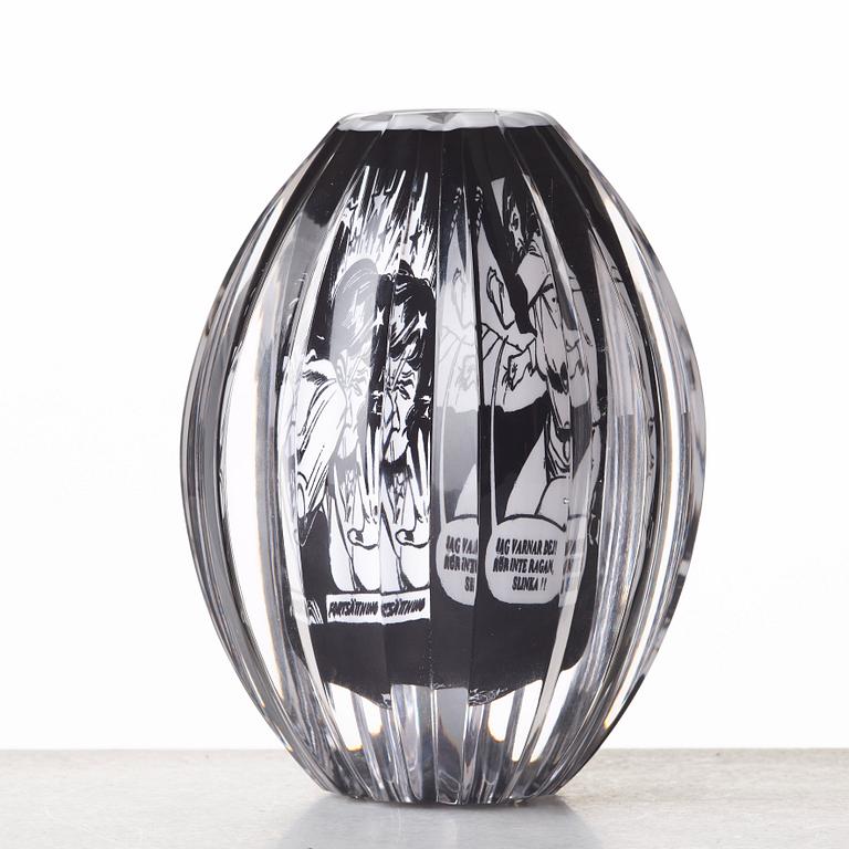 Per B. Sundberg, vas, litograal-teknik, Orrefors 2003.