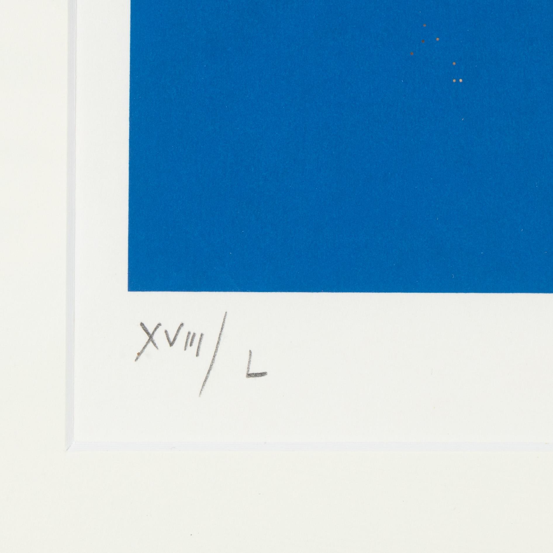 Franco Costa, färgserigrafi, signerad XVII/L.