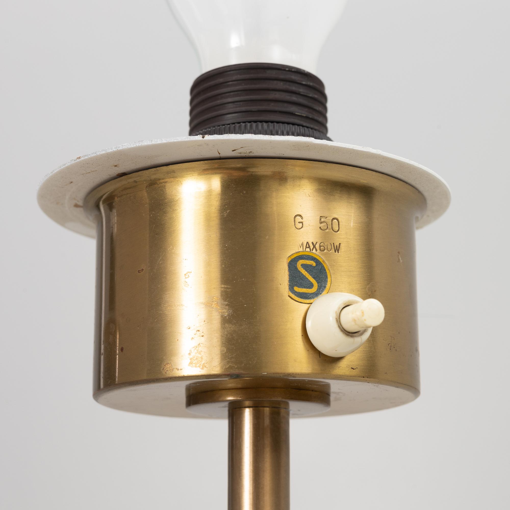 Hans-Agne Jakobsson, floor lamps, a pair, Markaryd, second half of the 20th century.