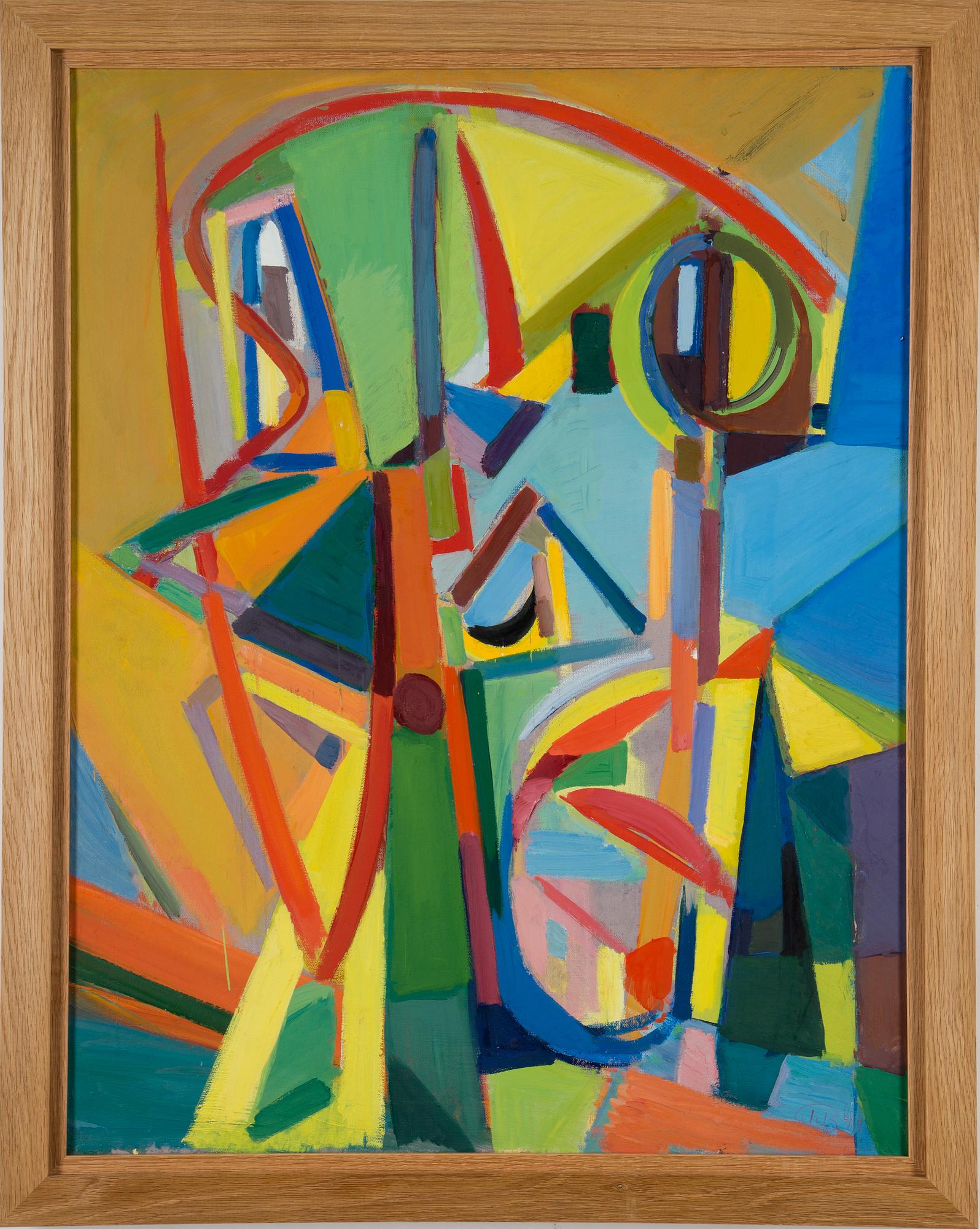 JOHN IVAR BERG, oil on canvas, signed and dated -49.