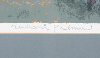 JUHANI PALMU, serigrafi, signerad och numrerad 101/180.