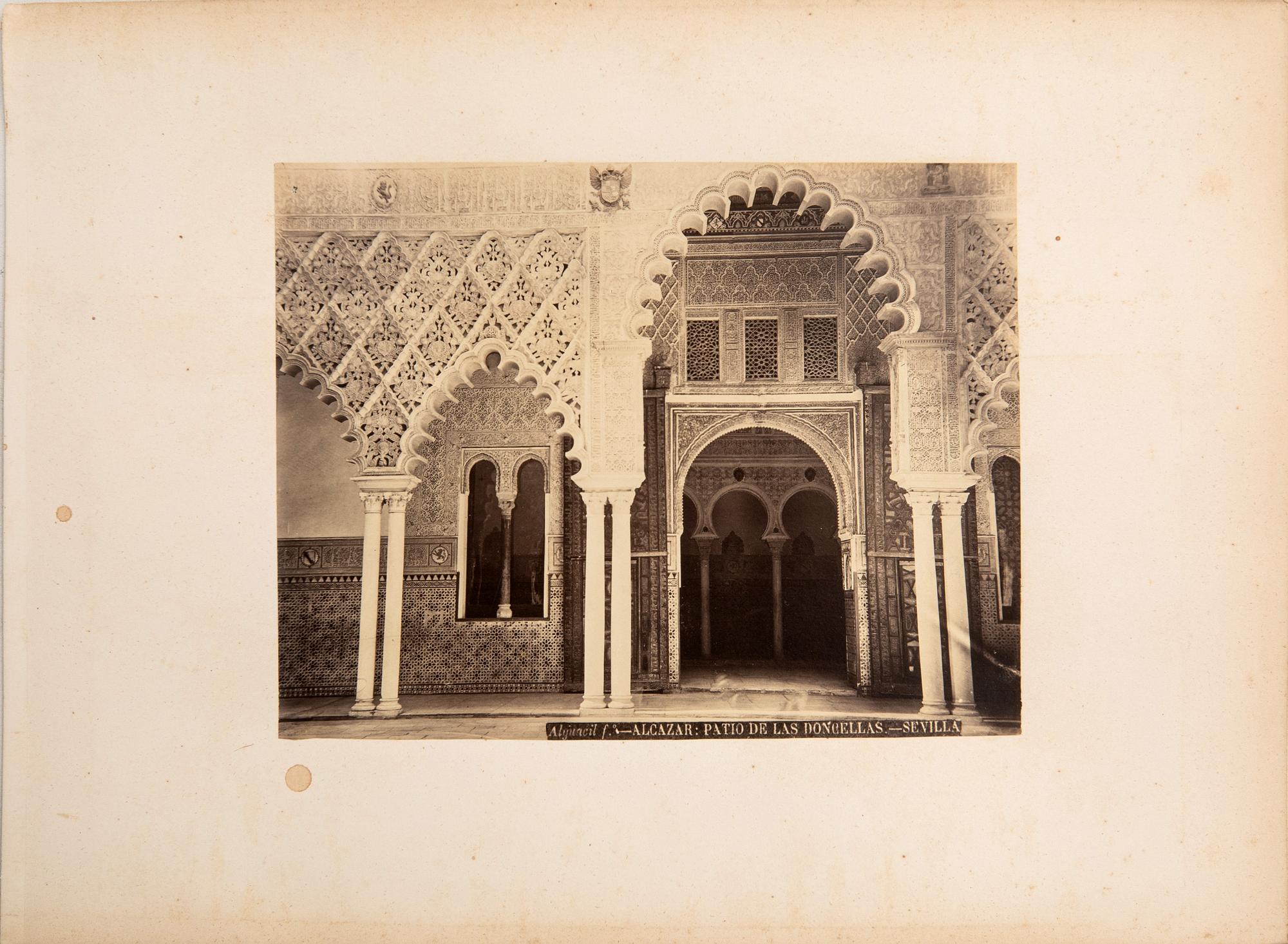 Photographs  11 boxes mostly Sevilla/Spain around 1900.