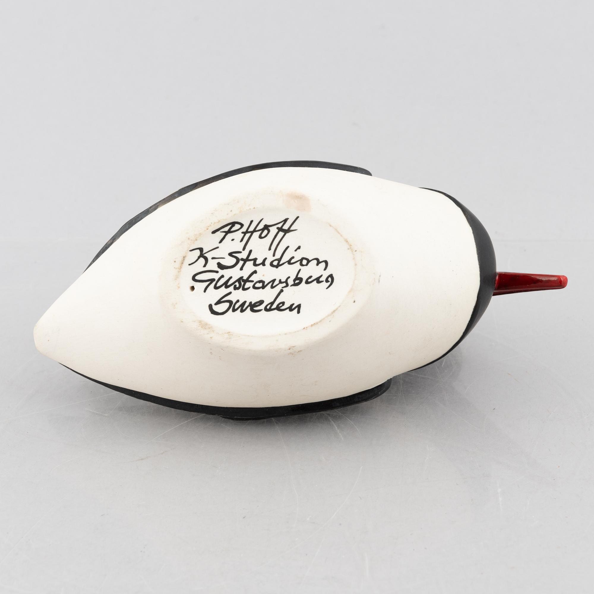 Paul Hoff, a stoneware figurine, K-Studion, Gustavsberg.
