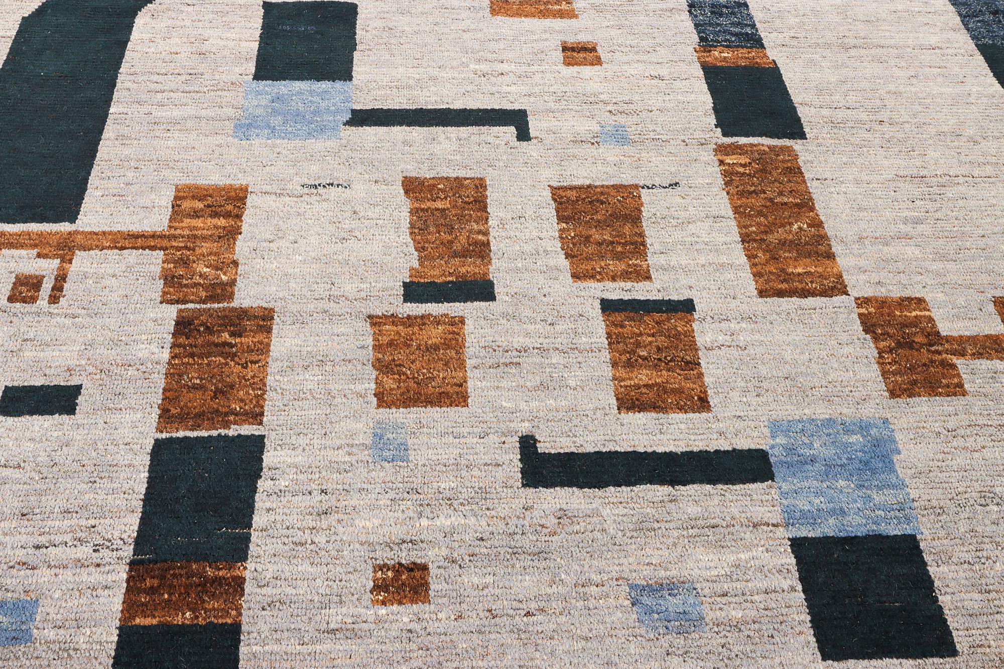 A Morocco carpet, c. 372 x 281 cm.