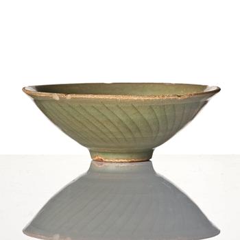 A carved 'Yazohou' bowl, Song dynasty (960-1279).