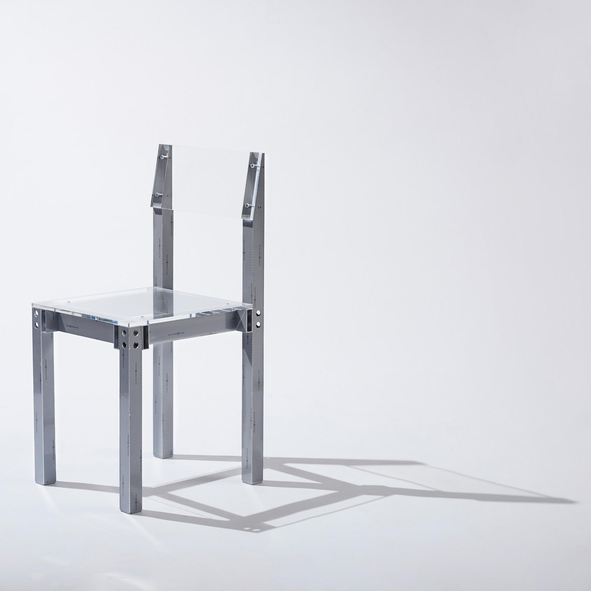 Fredrik Paulsen, stol, unik, "Chair One, Aphex Grin", JOY, 2024.