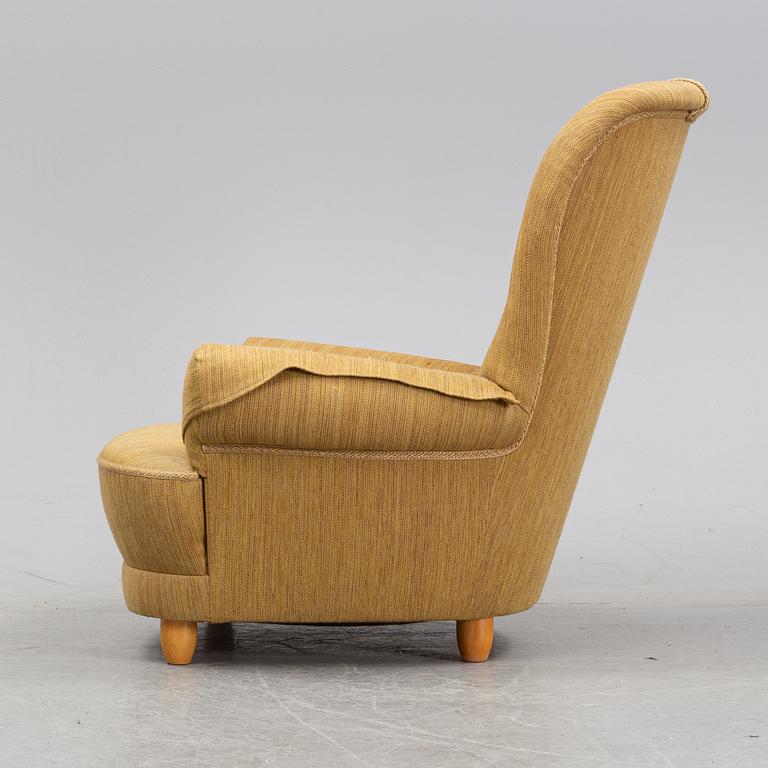 An easy chair by Carl Malmsten for OH Sjögren, second half of the 20th Century.