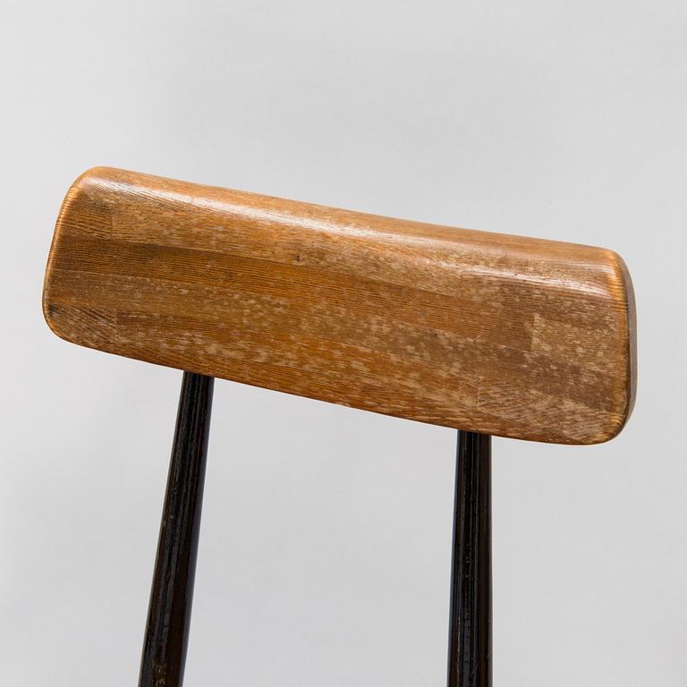 Ilmari Tapiovaara,  A set of six 1960's 'Pirkka' chairs, for Laukaan Puu.