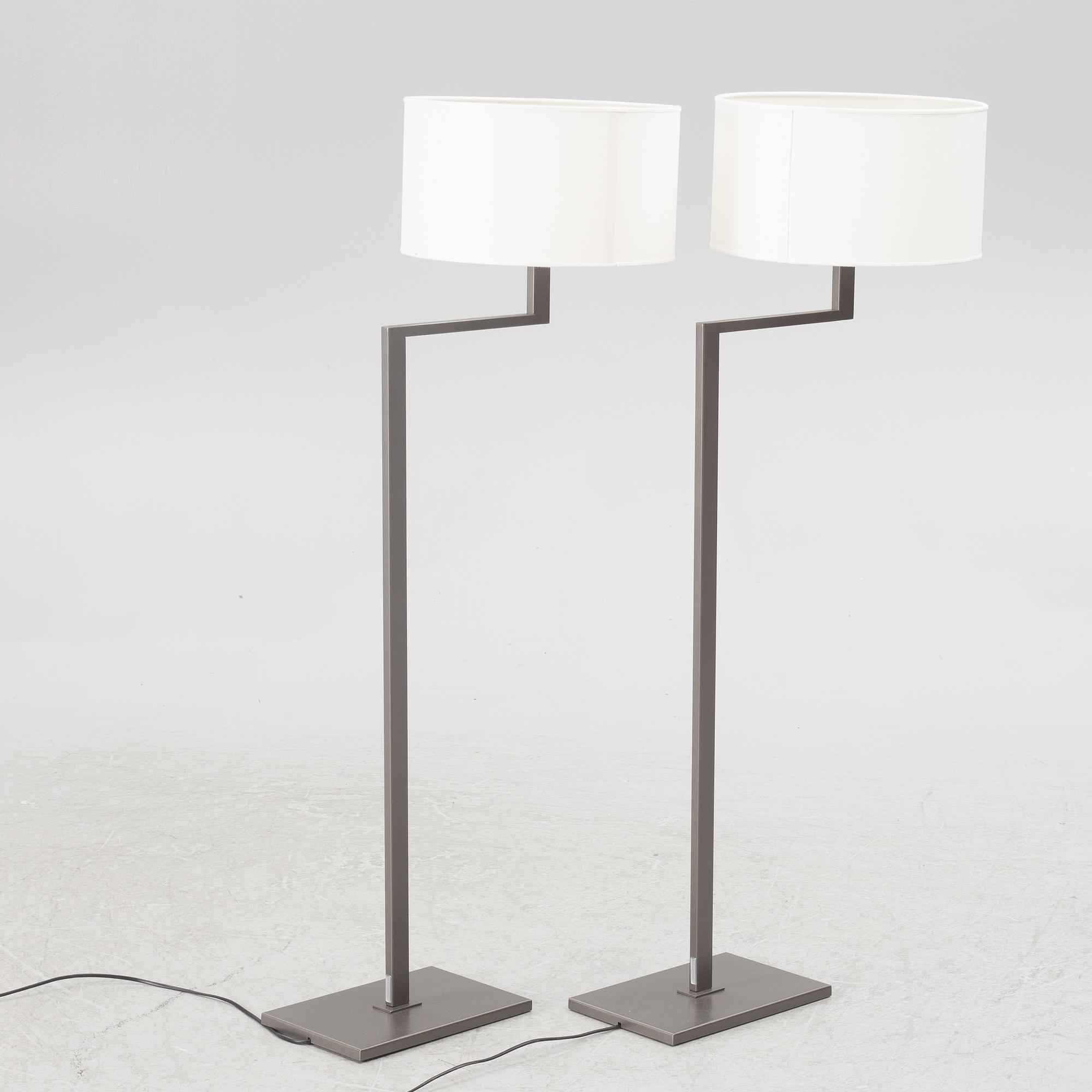 Floor lamps, a pair, "Jackie", Casamilano, Italy.