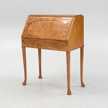 Drop-front secretary desk, 1920s.