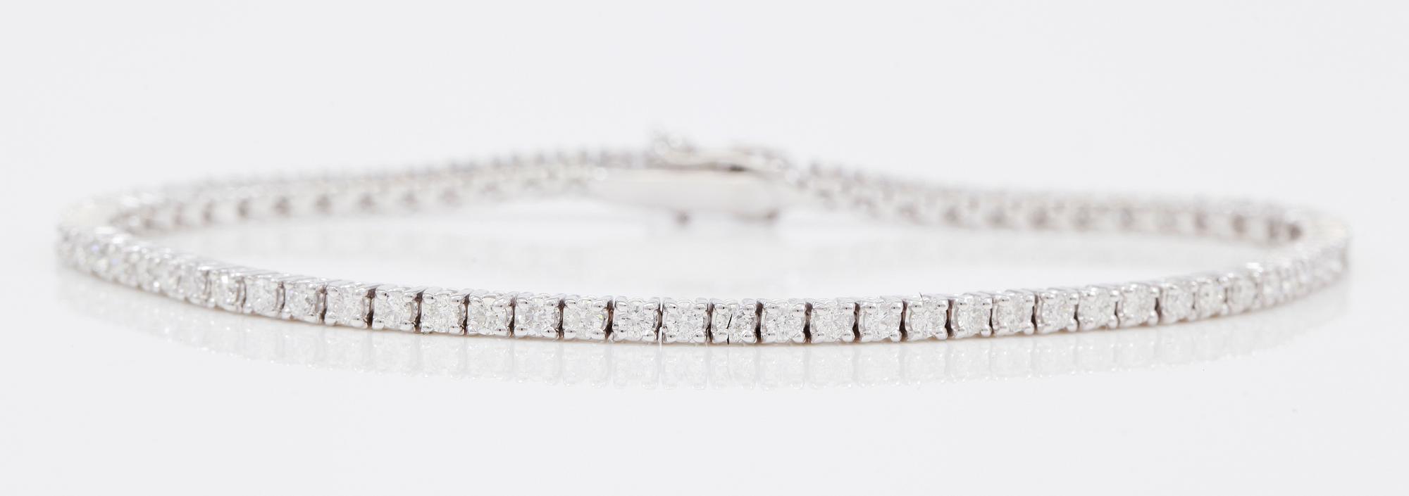 ARMBAND, briljantslipade diamanter totalt ca 2,25 ct.