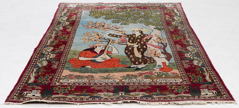 Matta, Keshan, Figural, 200 x 125 cm.