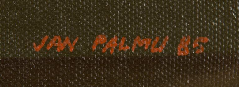 Jan Palmu, olja på duk, signerad och daterad -85.