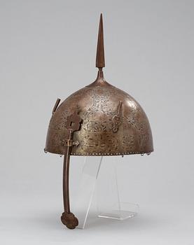 209. An 19th Century Persian Kula Khud Helmet.