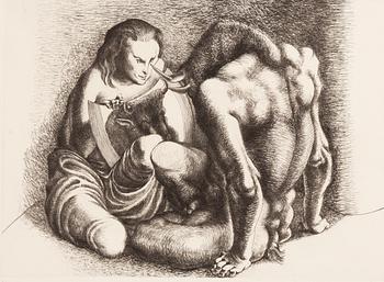 Michael Ayrton, "Minotaur", 2 st.