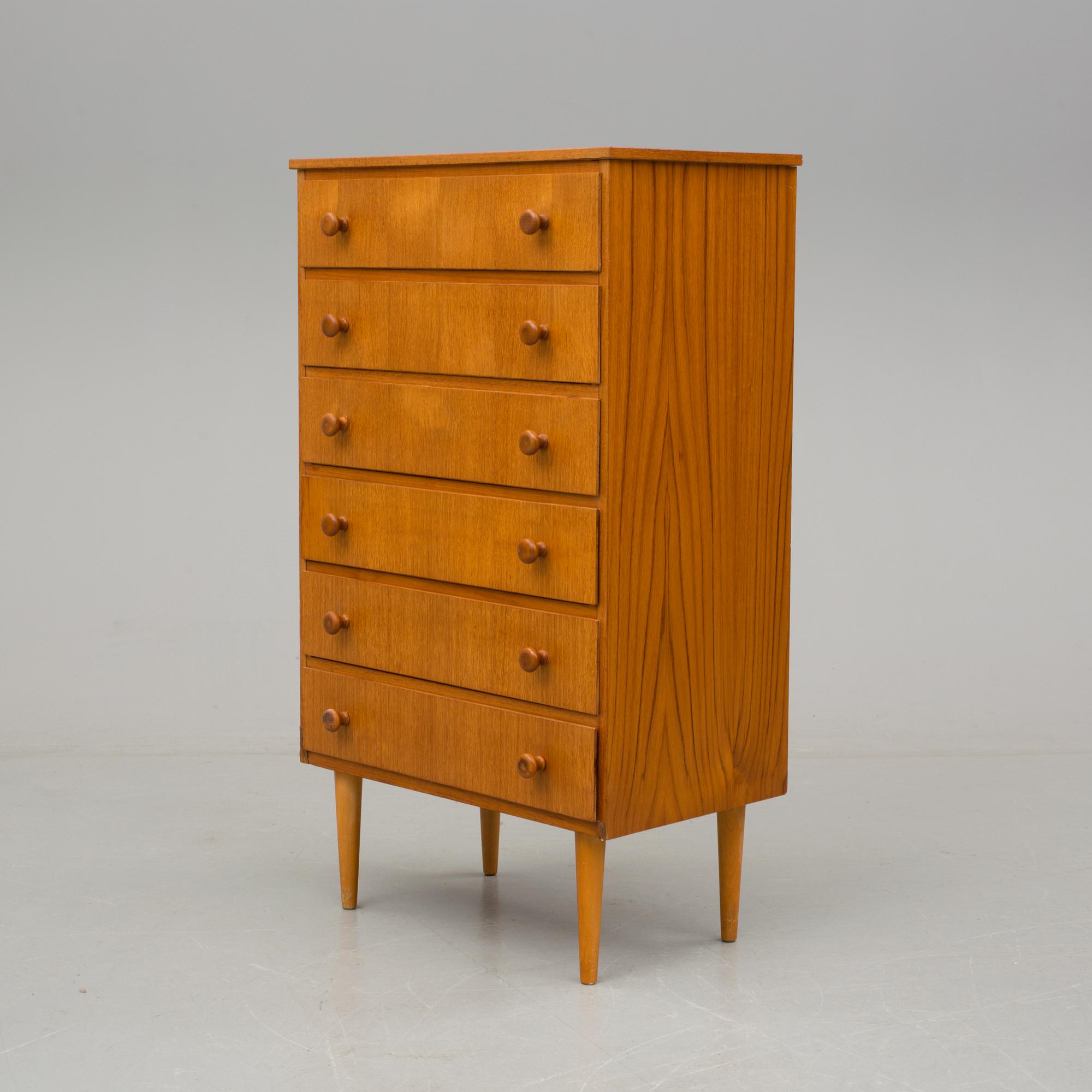 BYRÅ, teak. 1960-tal.
