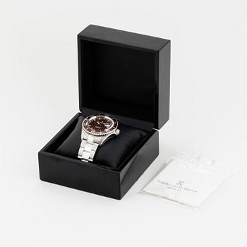 BERNHARD H MAYER, Nauticus, wristwatch, 41 mm.