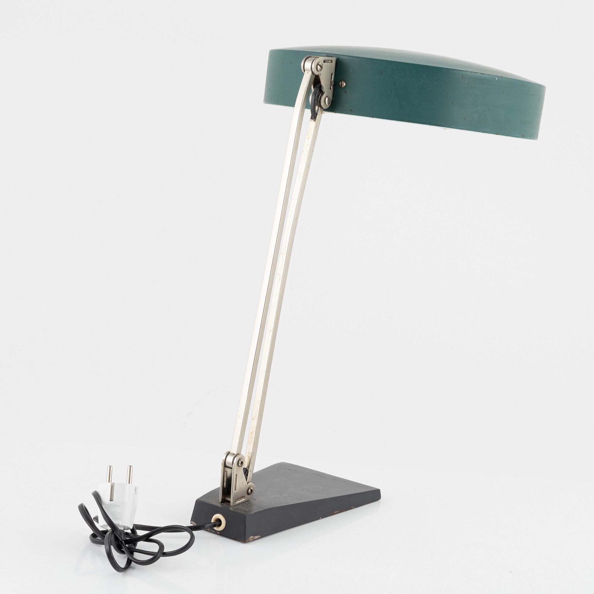 A table lamp, mid 20th Century.
