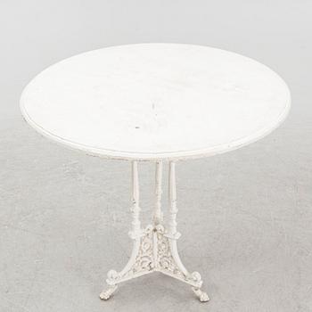 Garden furniture, 3 pieces, mid-20th century.