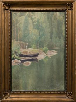 PEKKA HALONEN, oil on canvas, signed and dated 1929.