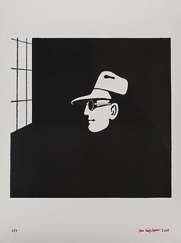 JAN HÅFSTRÖM, litografi, signerad, daterad 2008 samt numrerad 2/9.