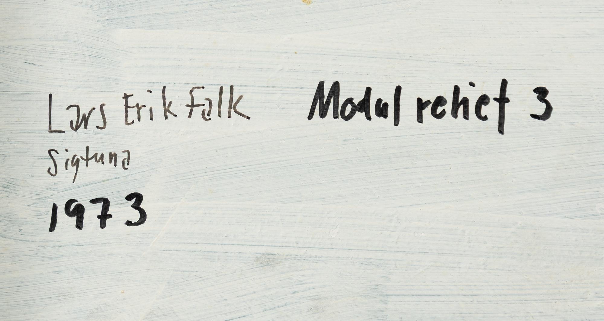 Lars Erik Falk, "Modul relief 3".