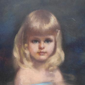 Anna Wrangel, porträtt föreställande Beata Sergel.