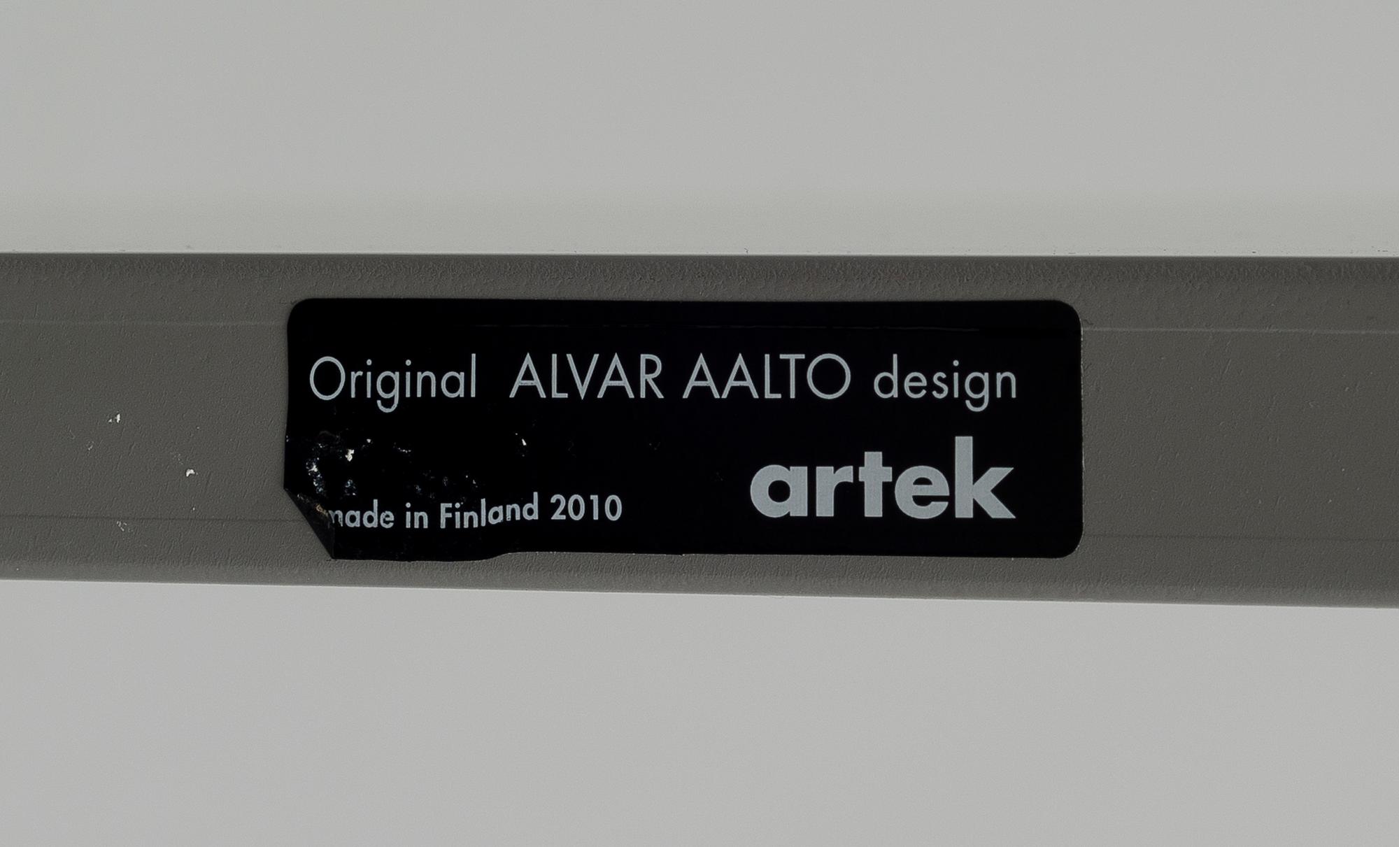 ALVAR AALTO, TWO SHELVES, 112a, Artek the 21th century.