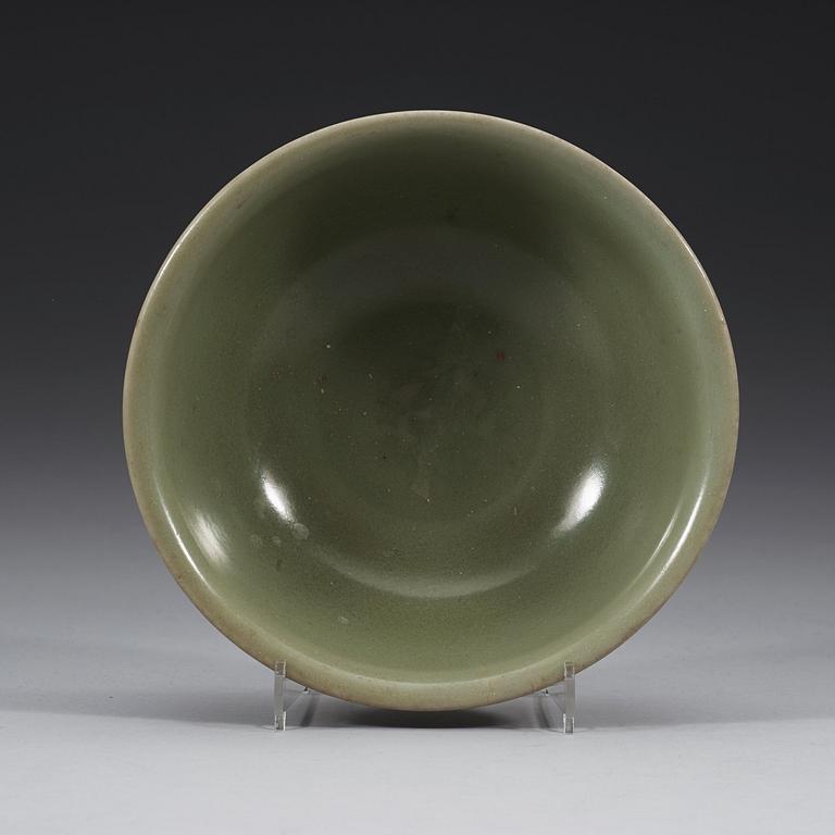 A celadon bowl, Ming dynasty (1368-1644).