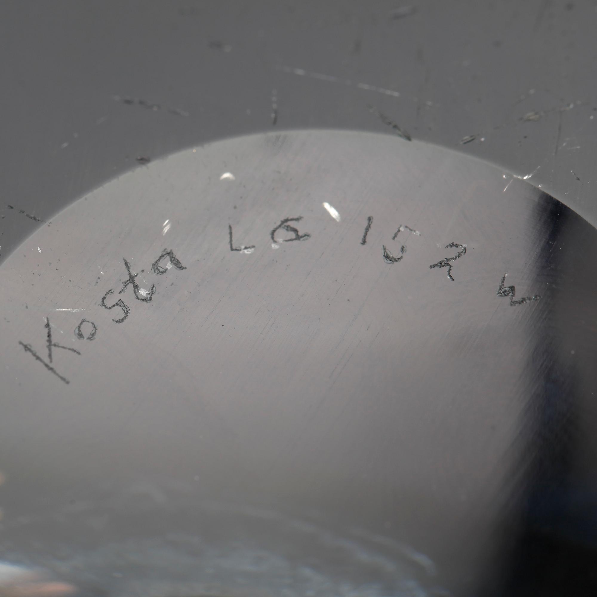 VAS, glas Vicke Lindstrand, 1900-talet andra hälft.