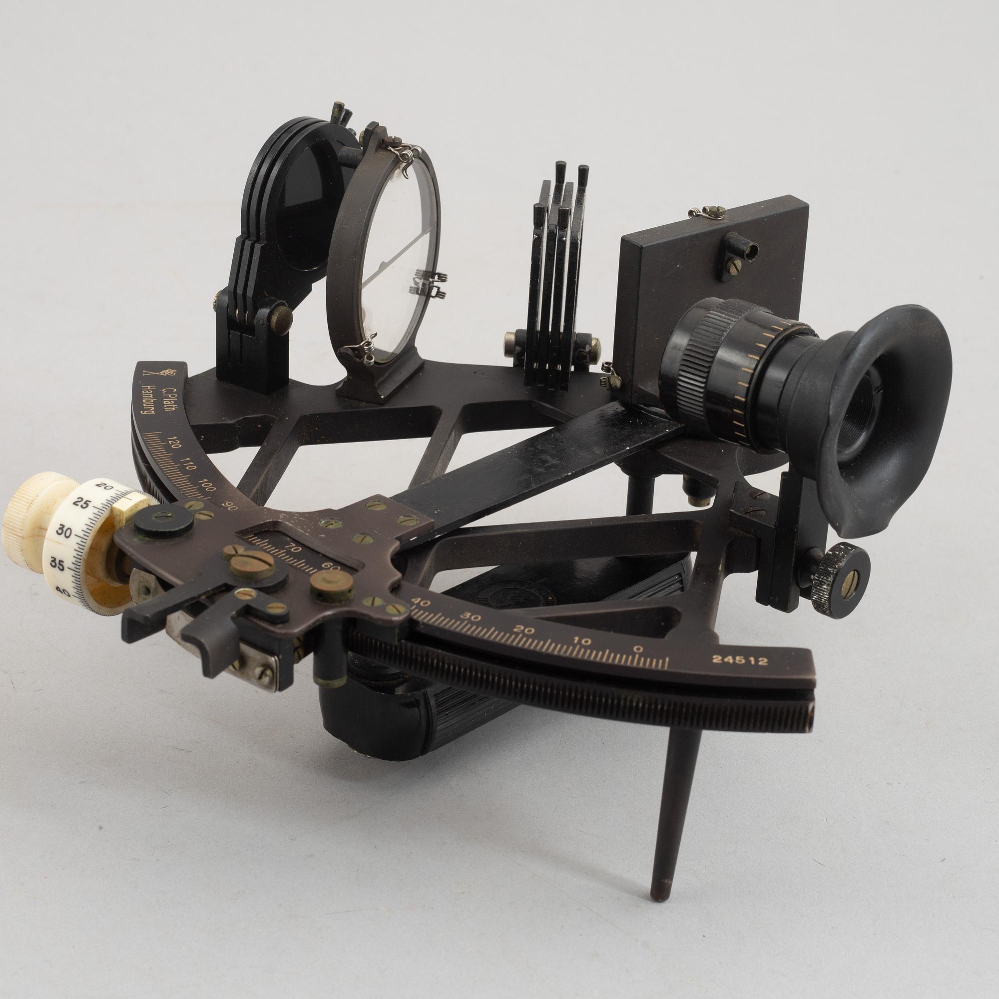 Sextant, C. Plath, Hamburg, Germany, first half of the 20th Century.