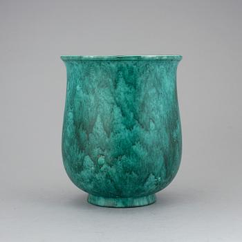 URNA / VAS, flintgods, Wilhelm Kåge, Gustavsberg, 1930-tal.