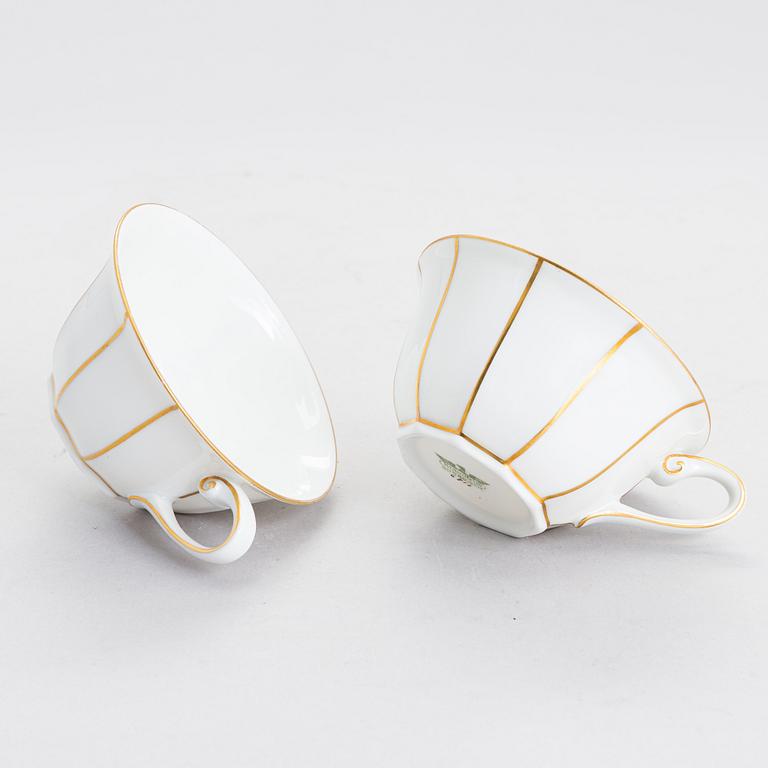 Teeastiasto, 21 kpl, posliini, Baijeri, Saksa.