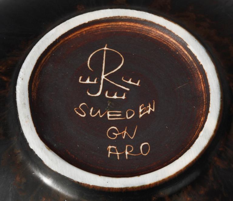 PARTI KERAMIK, 11 delar, Gunnar Nylund Rörstrand.