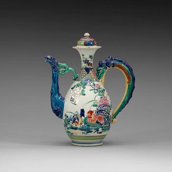 227. A Japanese ewer, Meiji period (1868-1912).