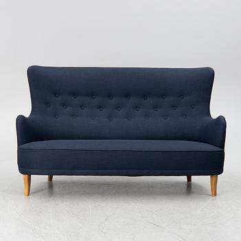 Carl Malmsten, a sofa, "Patron", AB O.H. Sjögren, Tranås, second half of the 20th century.