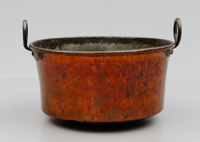KITTEL, koppar, märkt ABB, 1800-tal.
