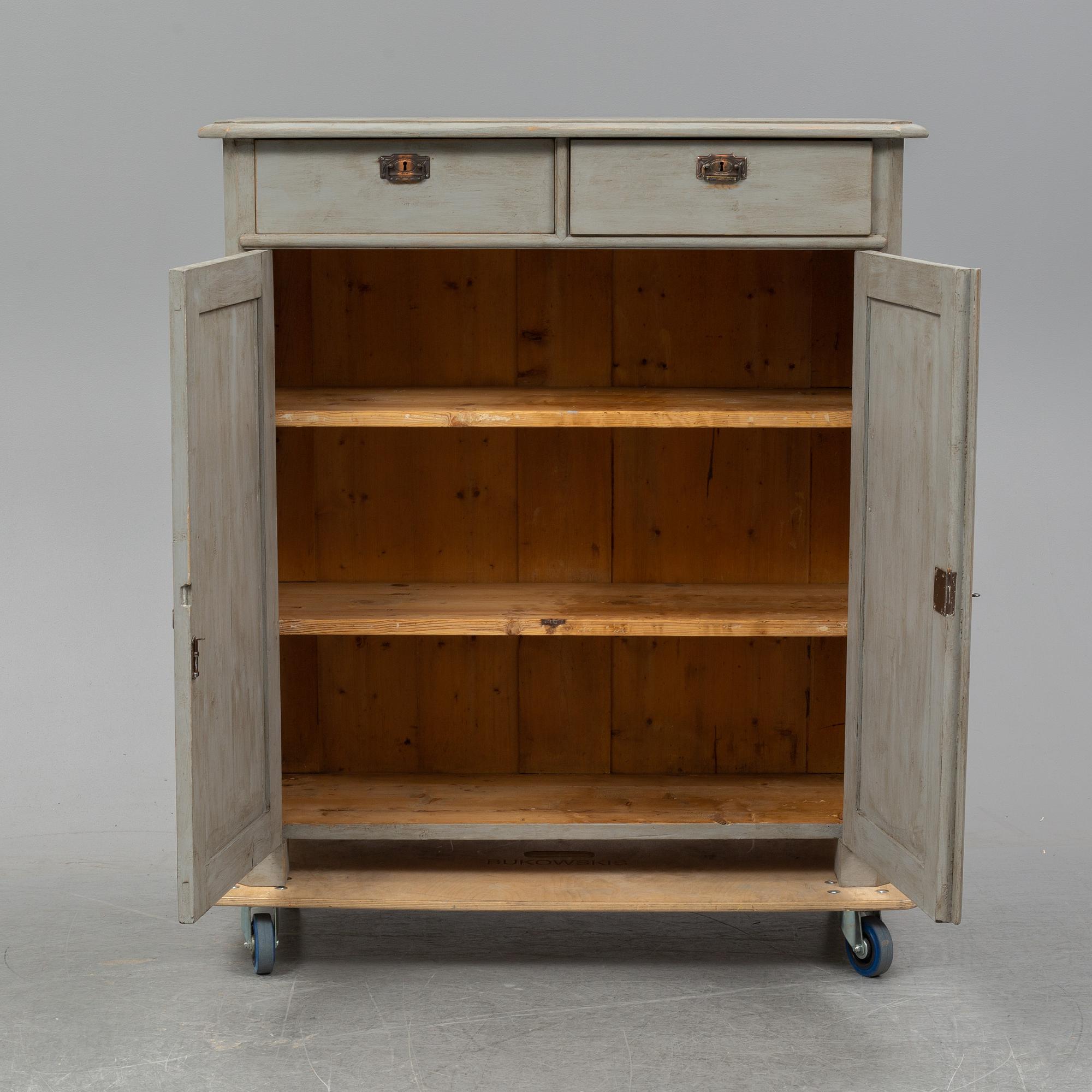 A late 19th Century cabinet.