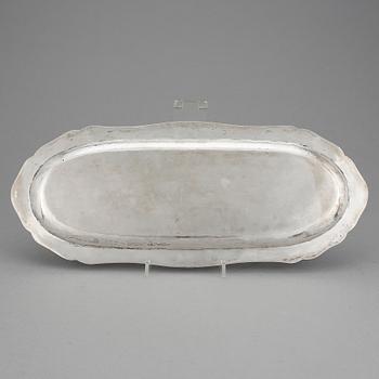 BRICKA, silver, Österrike-Ungern, 1867-1922. Vikt ca 445 gram.