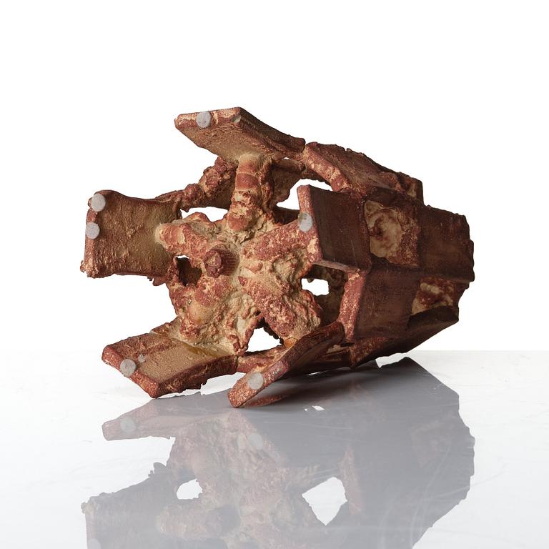 Anders Bruno Liljefors, A sand cast stoneware sculpture, Gustavsberg studio, Sweden probably 1950s.