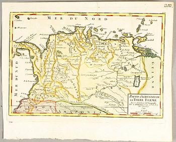 KARTA, Vaugondy 1749.
